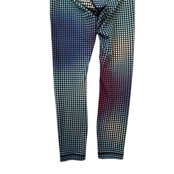 Lululemon Wunder Under Pant III *Full-On Luon in Cosmic Dot White Multi / Black - Picture 11 of 12